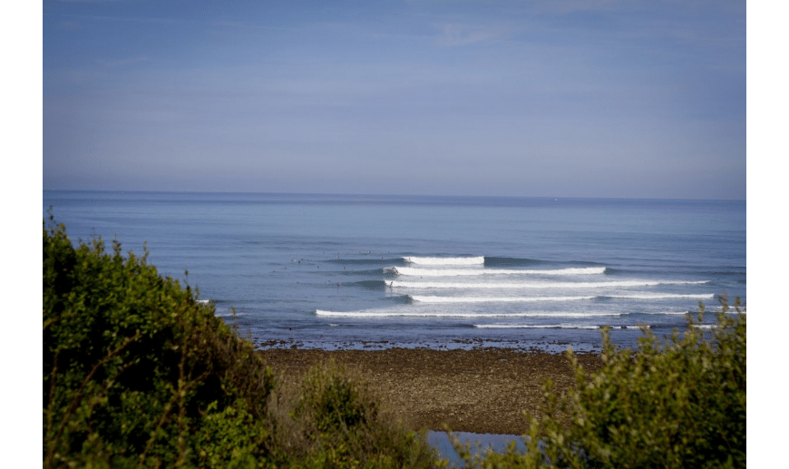 Spot de surf au pays basque